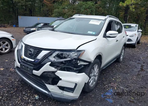 2019 Nissan Rogue Sv из США, поврежденный, VIN KNMAT2MV8KP514766